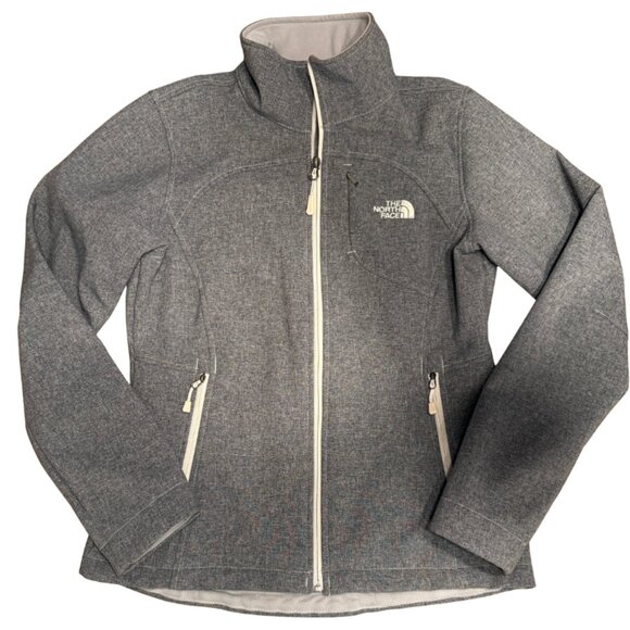 THE NORTH FACE Apex Bionic Softshell Gray Jacket Size Small - Picture 2 of 7